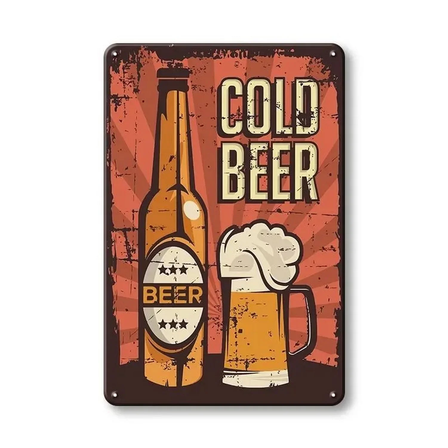 Metal Tin Signs Plaque German Beers Wall Decoration Vintage Iron Painting Art Posters for Man Cave Home Cafe Garden Club Bar
