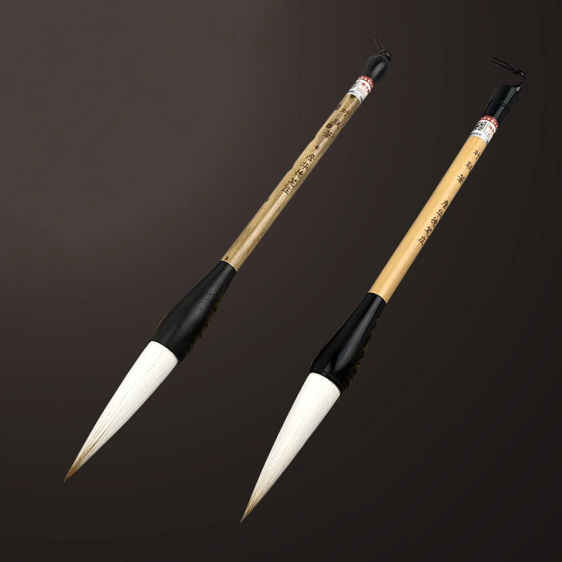 Hopper-shaped Multiple Hair Brush Pen Cursive Script Couplet Calligraphy Pen Calligraphie Ox Horn Running Script Writing Brush