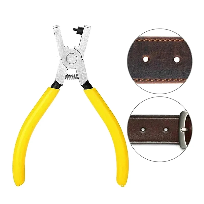 Universal Hand Strap Watch Band Belt Punching Puncher Leather Punch Tool Hole Pliers Tools 2.0mm