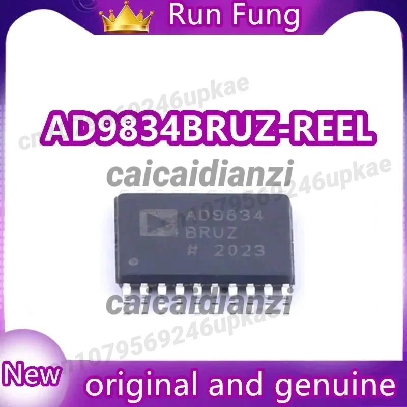 

AD9834BRUZ-REEL AD9834BRUZ Цифровая синтезирующая микросхема (ЦСМ) 10 бит, 50 МГц, 28 бит настройки, 20-TSSOP, 5 шт./лот, новая, оригинальная