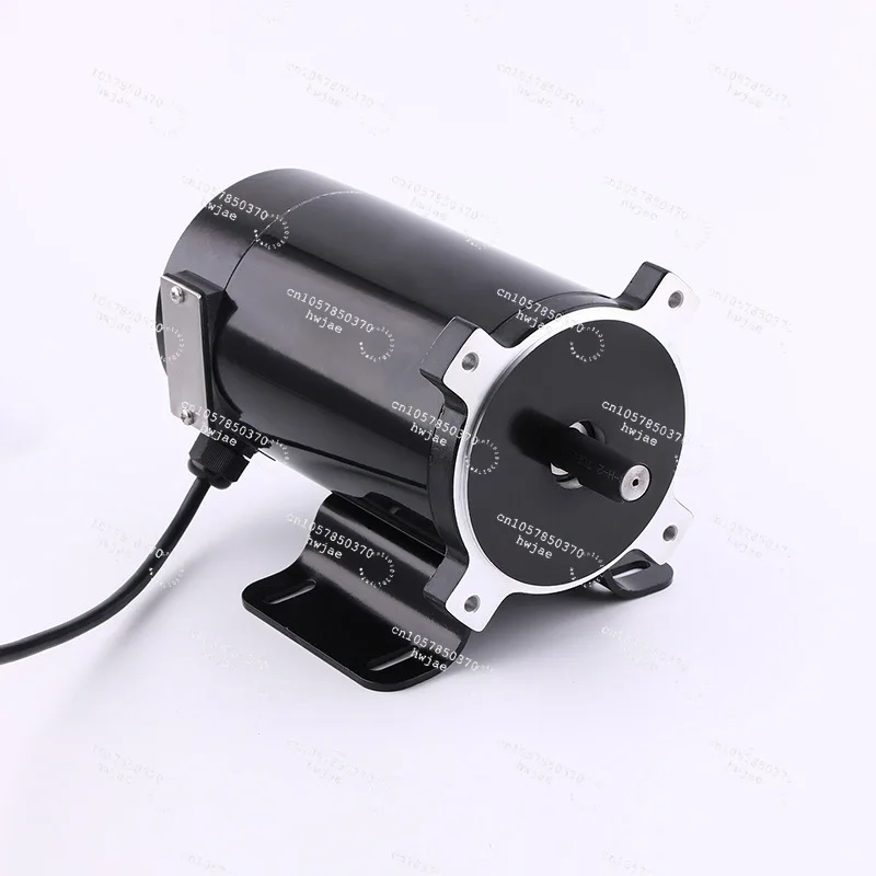 Special flange permanent magnet DC synchronous motor with machine foot 750W horizontal permanent magnet DC brushed motor