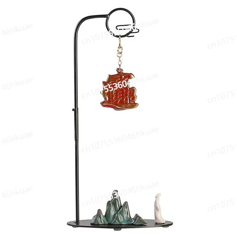 Creative burner ornament household living room indoor entrance tea backflow incense tower incense burner aromatherapy burner