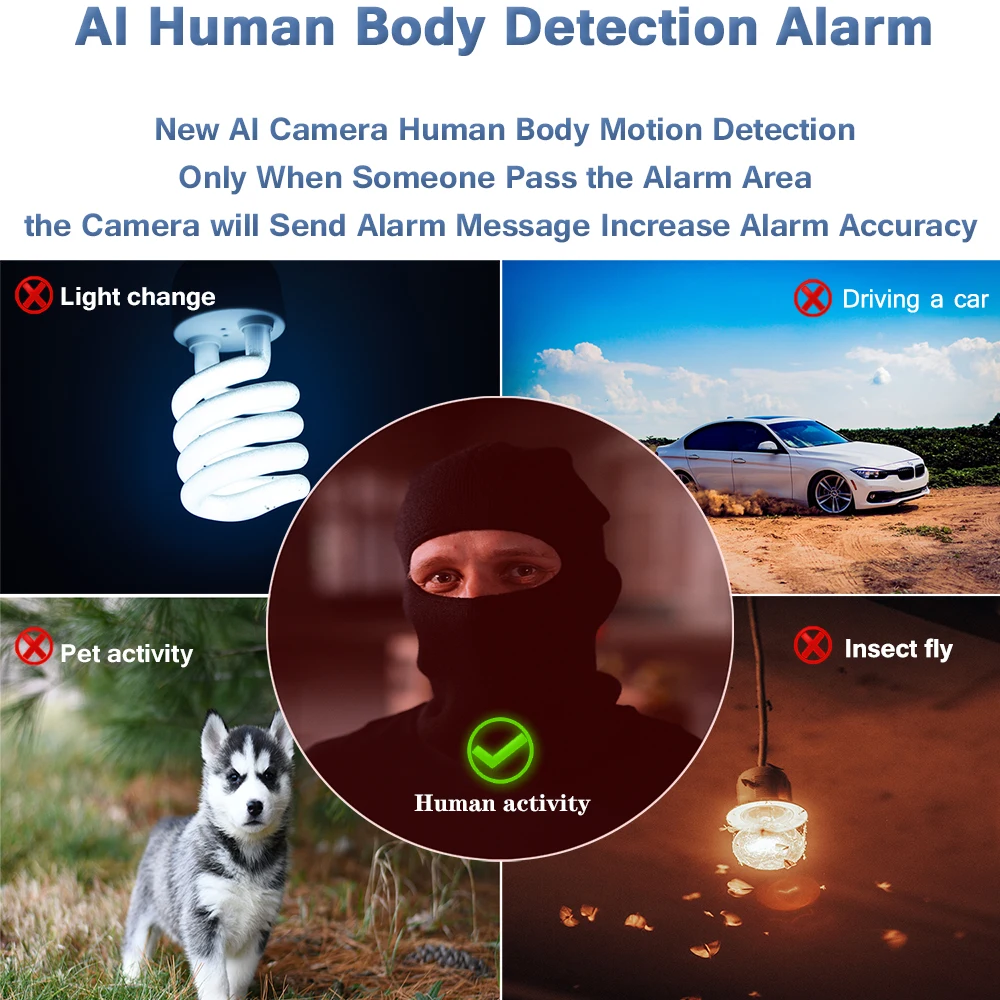 8CH PoE Security Camera System H.265+ 8MP 4K 8Channel NVR 5MP HD Outdoor With Audio PoE IP Cameras CCTV Video Surveillance Kit