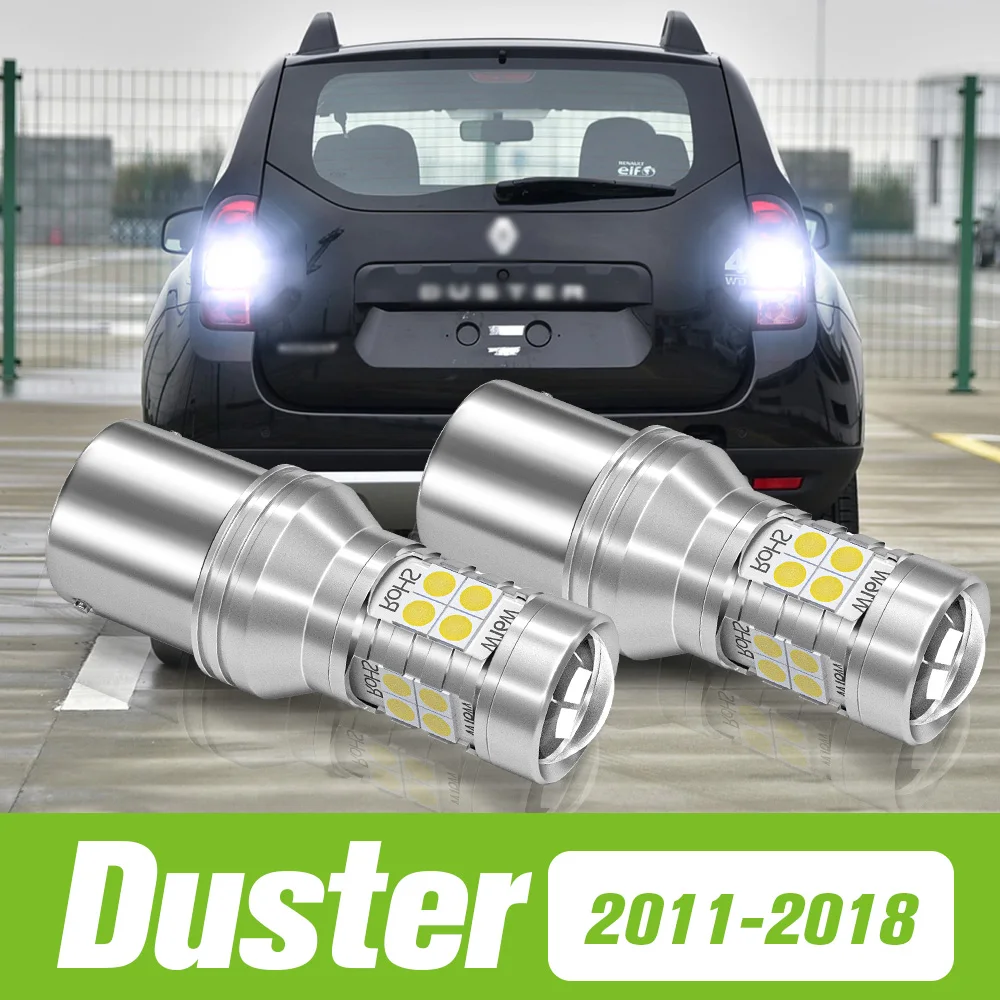 

2pcs For Renault Duster 2011-2018 LED Reverse Light Backup Lamp 2012 2013 2014 2015 2016 2017 Accessories