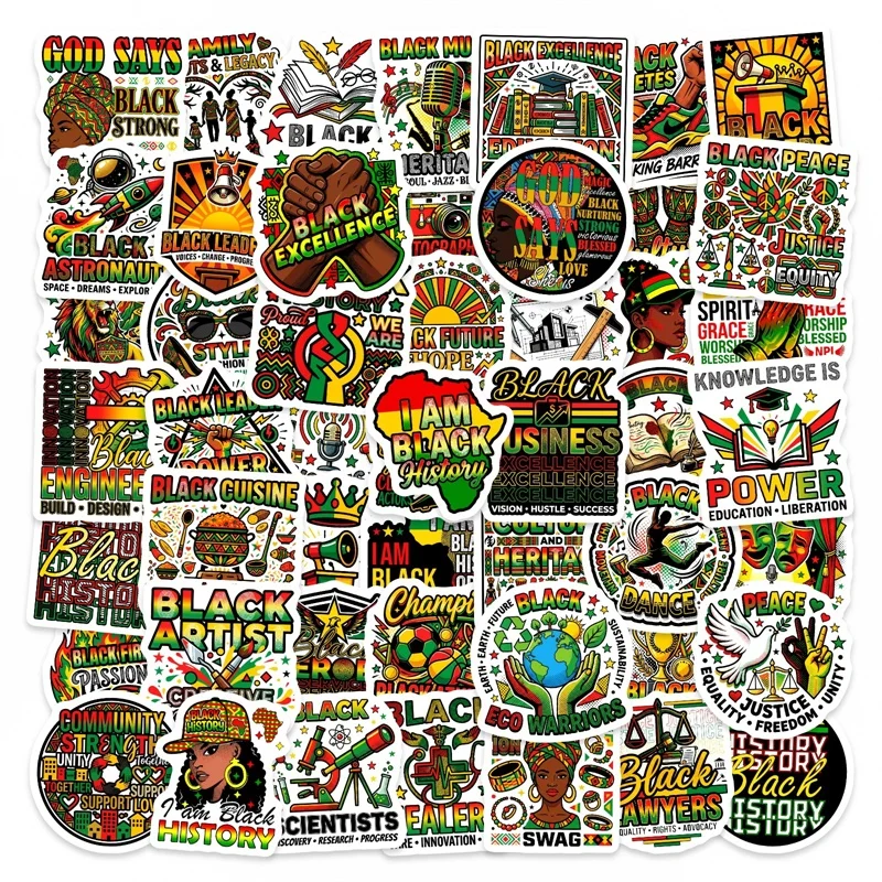 

50PCS National Culture PVC Sticker Aesthetic DIY Decoration Phone Laptop Luggage Skateboard Graffiti Decals for Kids