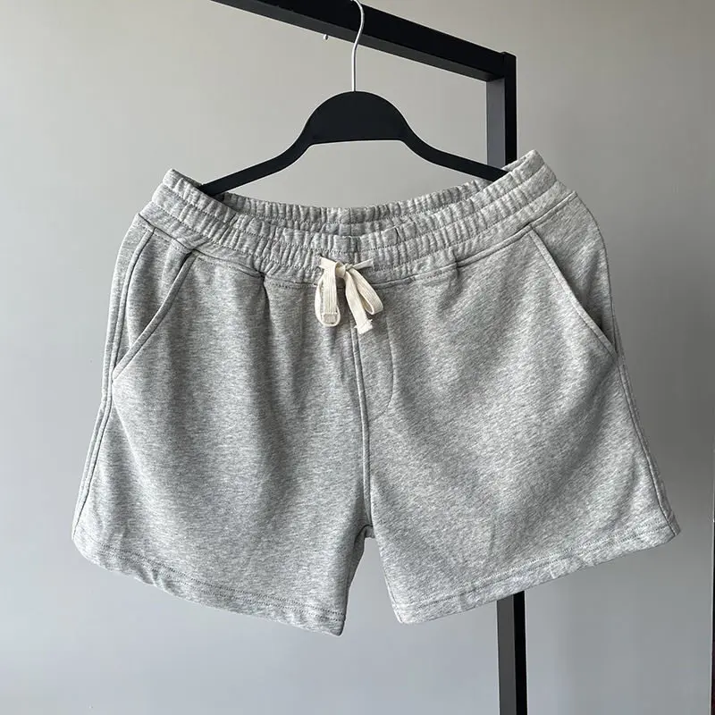 

Men's Sporty Slim Fit Shorts Running Basketball Fitness Summer Fashion Urban Pure Color 3/4 Length Breathable Shorts