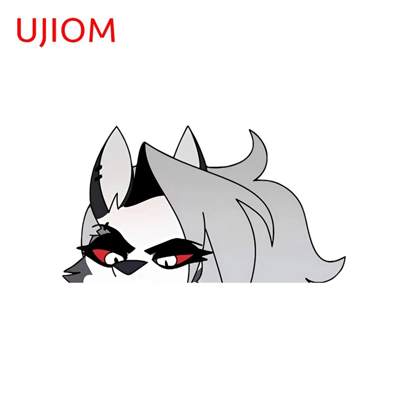 UJIOM Loona Peeker Anime Figure Wall Sticker Artistic Animelover Waterproof Adhesive Decal Suitable For Bumper Decoration