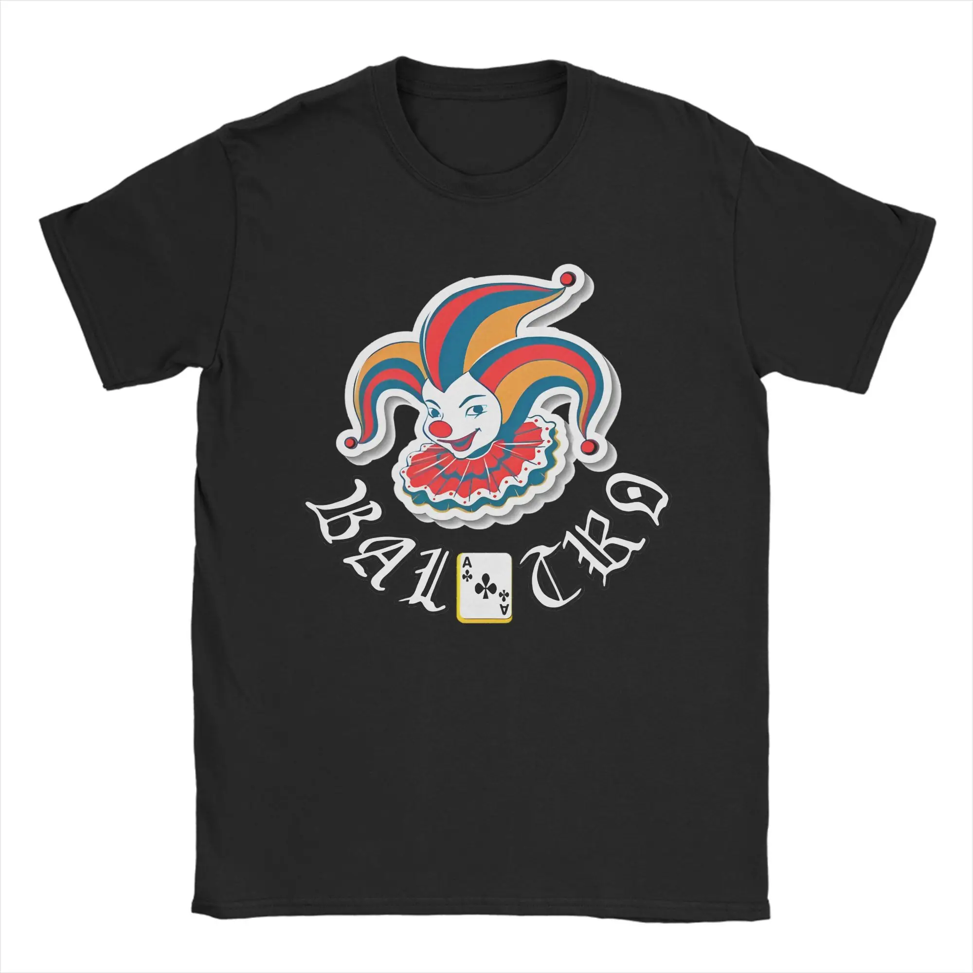 

Fun Every Balatro Joker T-Shirts for Men O Neck 100% Cotton T Shirt Short Sleeve Tee Shirt Graphic Printed Clothing