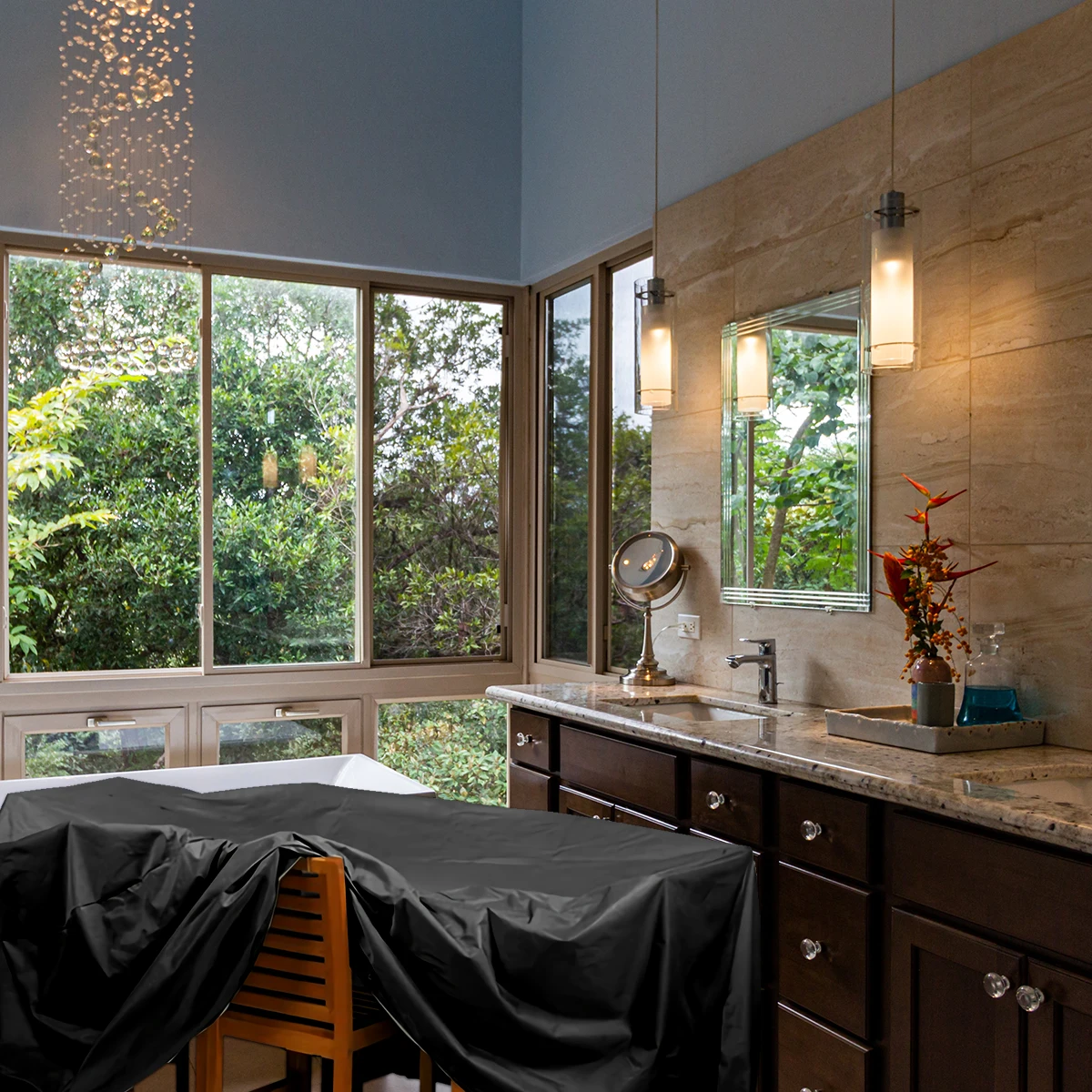 

Sofa Waterproof Furniture Cover Bench Lawn Covers Outdoor Weatherproof Tarpaulin