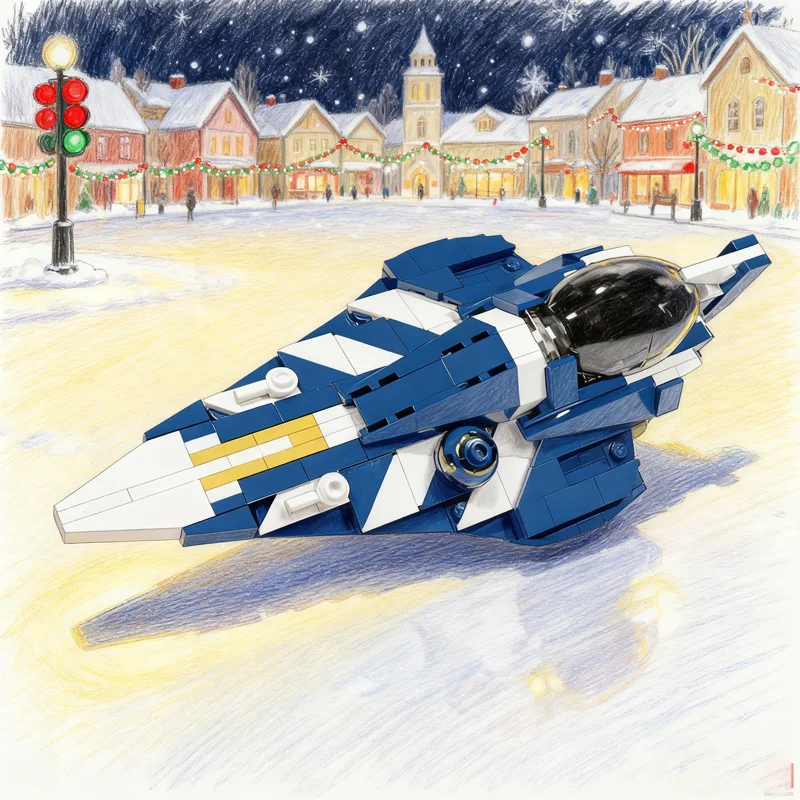 252 stücke MOC Plo Koon S Delta 7 Starfighter Minifig Star Battle Modell Spielzeug Gebäude Weihnachten Geschenk Blöcke Architektur Bildung