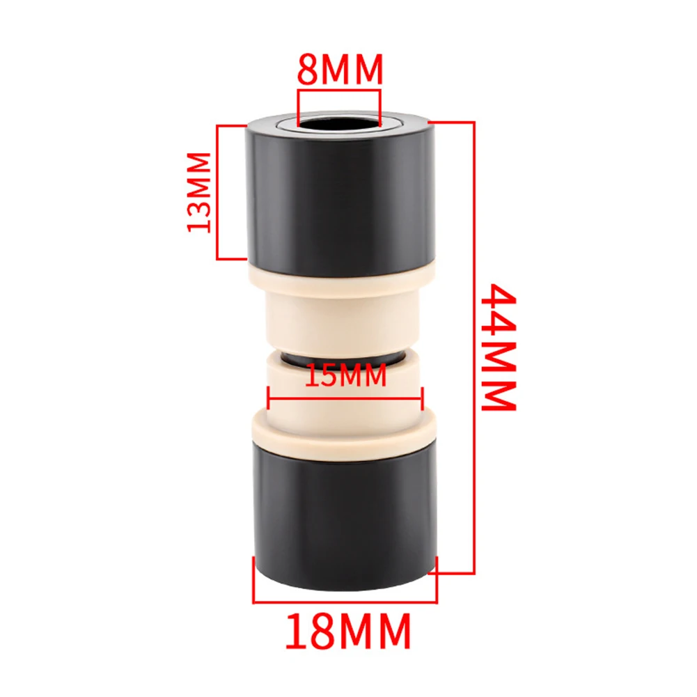 MTB DH Bike Bushing Bicycle Rear Shock DU Kit For Fox Aluminum Alloy Rubber Black 22-68mm Bike Accessories