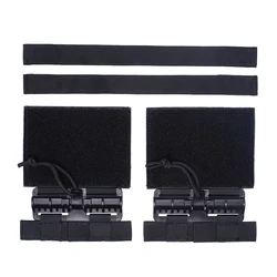 Hunting Tactical Vest 3 Colors Quick Release Hook And Loop Fastener Kit Single Point Molle For JPC CPC NCP XPC Vest Accessories
