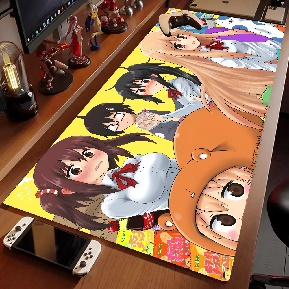 1pc Anime Girl H Himouto Umaru Chan Mouse Mat Desk Mat With Pad Gaming Accessories Prime Gaming XXL Keyboard Pad Padding Mat