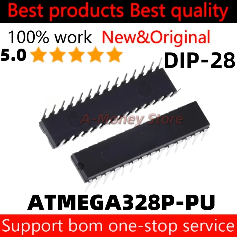 (5-10pcs) ATMEGA328P-PU ATMEGA328 ATMEGA328P DIP-28