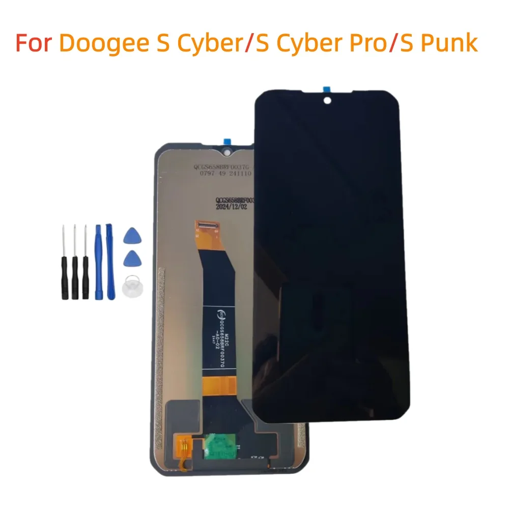 New Original For Doogee S Cyber Punk Scyber PRO Spunk Cell Phone LCD Display Assembly Digitizer Touch Panel Glass Repair Parts