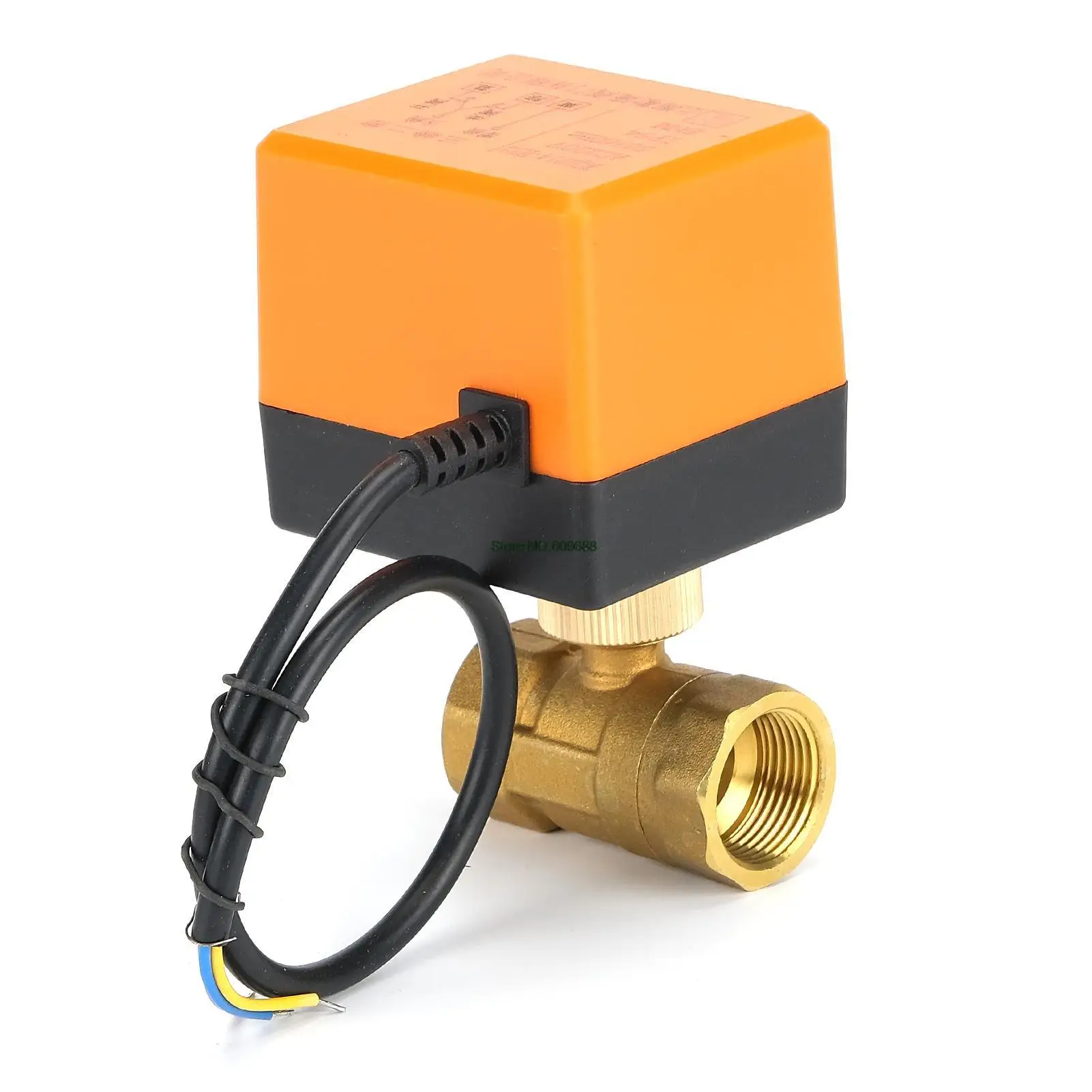 Mosiężny elektryczny zawór kulowy/napędzany zawór kulowy 1/2 "3/4" 1 "2" 220 12V 24V 3 przewód 2 sterowanie DN15 DN20 DN25 DN32