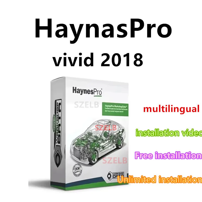 Haynes Pro (Vivid2018) Auto Repair Software Workshop DATA Multi Languages Windows 10 Atris-Technik Europe Automotive