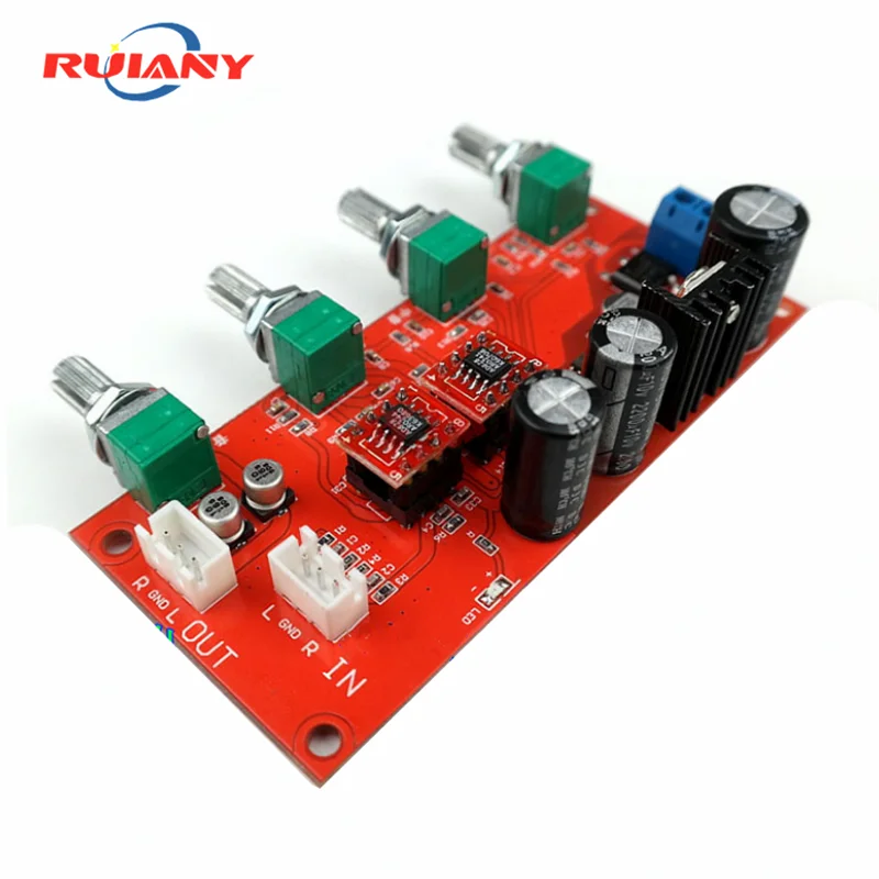 HIFI Fever Level AD828 Tone Board, amplificador de potência, Front Board, Audio Speaker, Módulo DIY