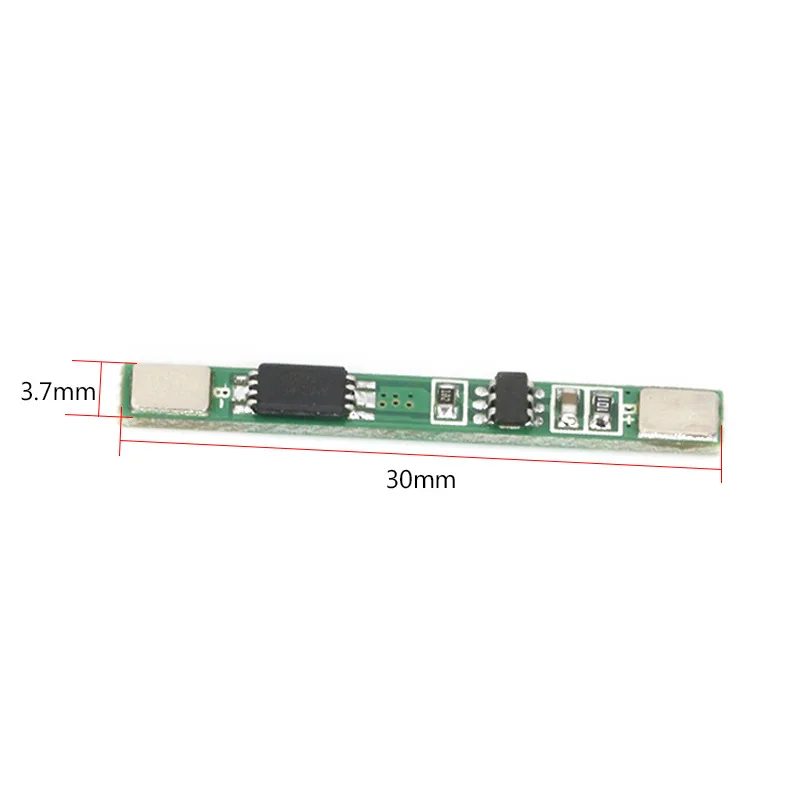 3.7V Lithium Battery Charging Protection Board Module Suitable for Polymer18650 Spot Welding Multi-parallel 3A Overcurrent Value