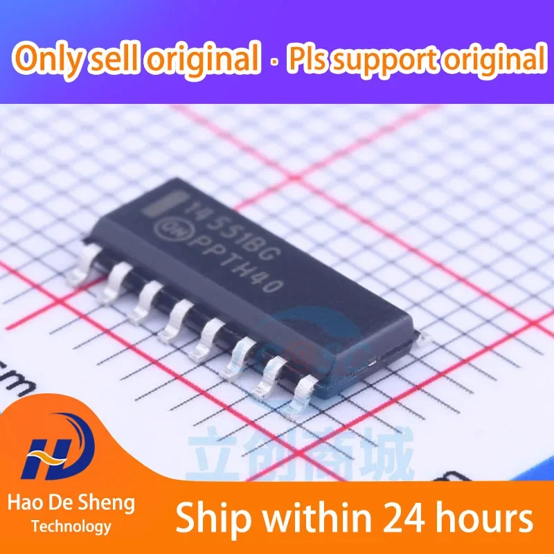 10PCS/LOT  MC14551BDR2G  Logo14551BG  New Original in Stock