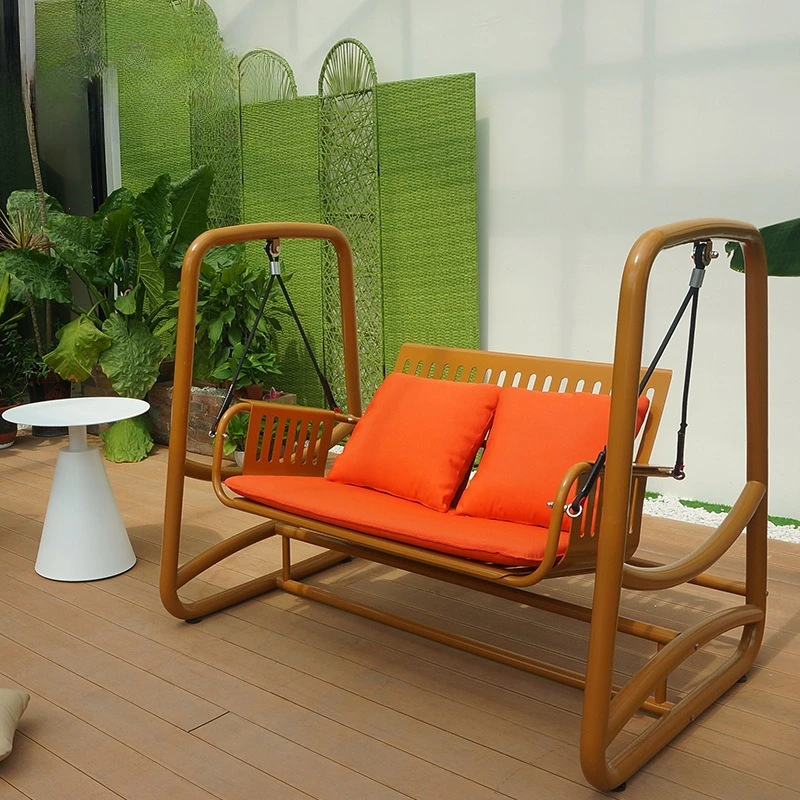 Качели для отдыха на открытом воздухе, на балконе, в помещении и на открытом воздухе, вилла, садовое кресло-качалка, кресло-качалка для проживания в семье