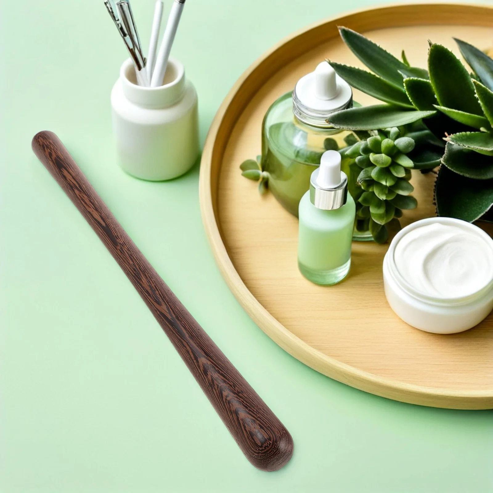 عصا تدليك خشبية محمولة باليد لعضلات الساقين الظهر أداة تخفيف العضلات من ميريديان مشغل الأنسجة العميقة