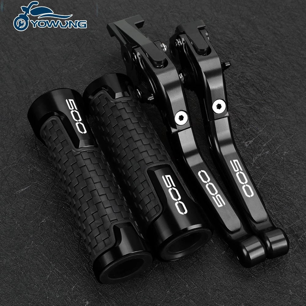 لكاواساكي Z500 نينجا 500 نينجا 500 Z 500 2024 2025 قابل للتعديل دواسة فرامل عتلات المقود القبضات ينتهي دراجة نارية الملحقات