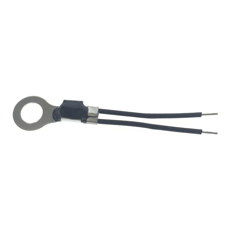 10pcs NTC Thermistor Surface Mount Aperture 4.2mm Temperature Sensor Probe Fixed Head 10K 50K 100K Long 2cm Tin