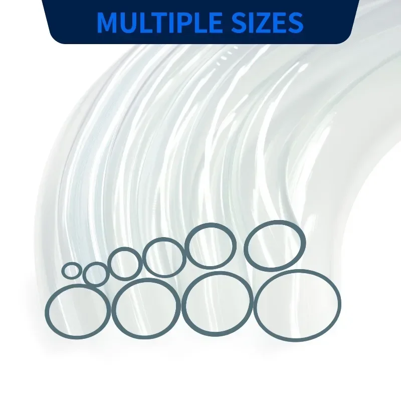 2/5m PVC-Schlauch 2 4 6 8 10 12 14 16 18 20 25mm Aquarium Kunststoffrohr Gartenbewässerung Transparenter Schlauch Abfluss-Klimaanlagen-Pumpenschlauch – Detail 9