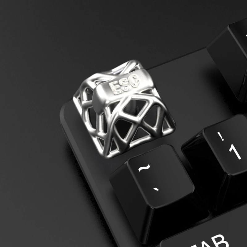 Skeleton Theme Artisan Keycaps Simple 3D printing Resin Custom Gaming Keyboard Caps for Mechanical Keyboard Accessories Gifts