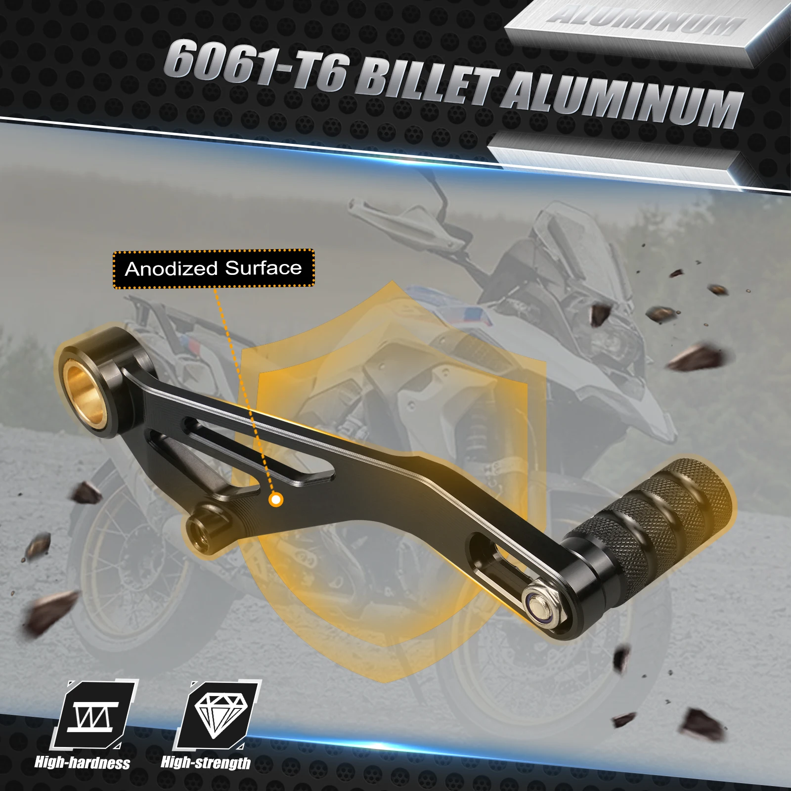 For BMW R1250GS R1200GS Gear Shift Lever R1250GS GSA 2019-2023 R1250GS Adventure 2019-2024 R 1200GS R1200GS Adventure 2013-2018 - Image 5