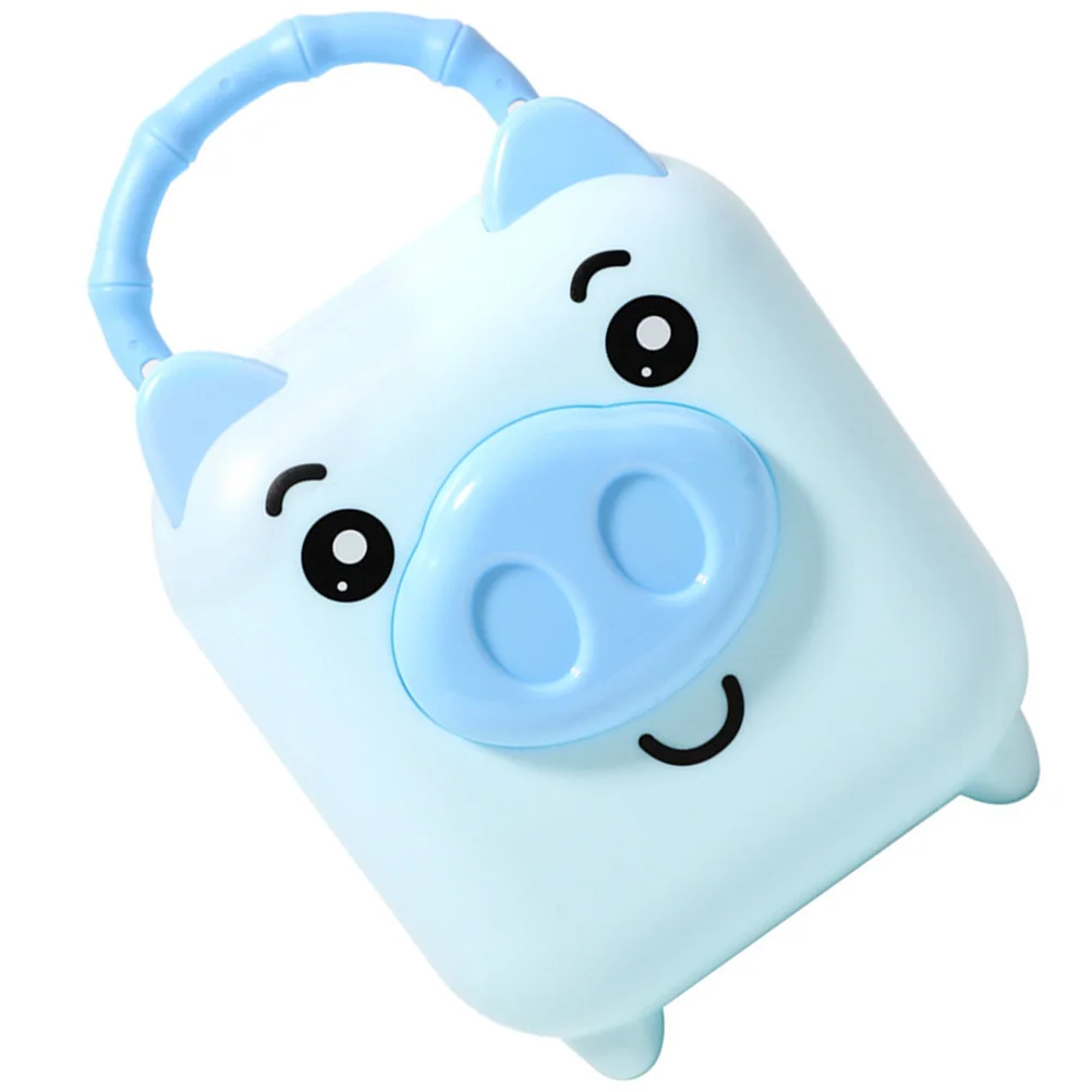 حصالة على شكل خنزير رائعة، مادة متينة، بنك توفير مزخرف، إكسسوارات منزلية، تصميم بسيط وأنيق، هدية للأطفال #5