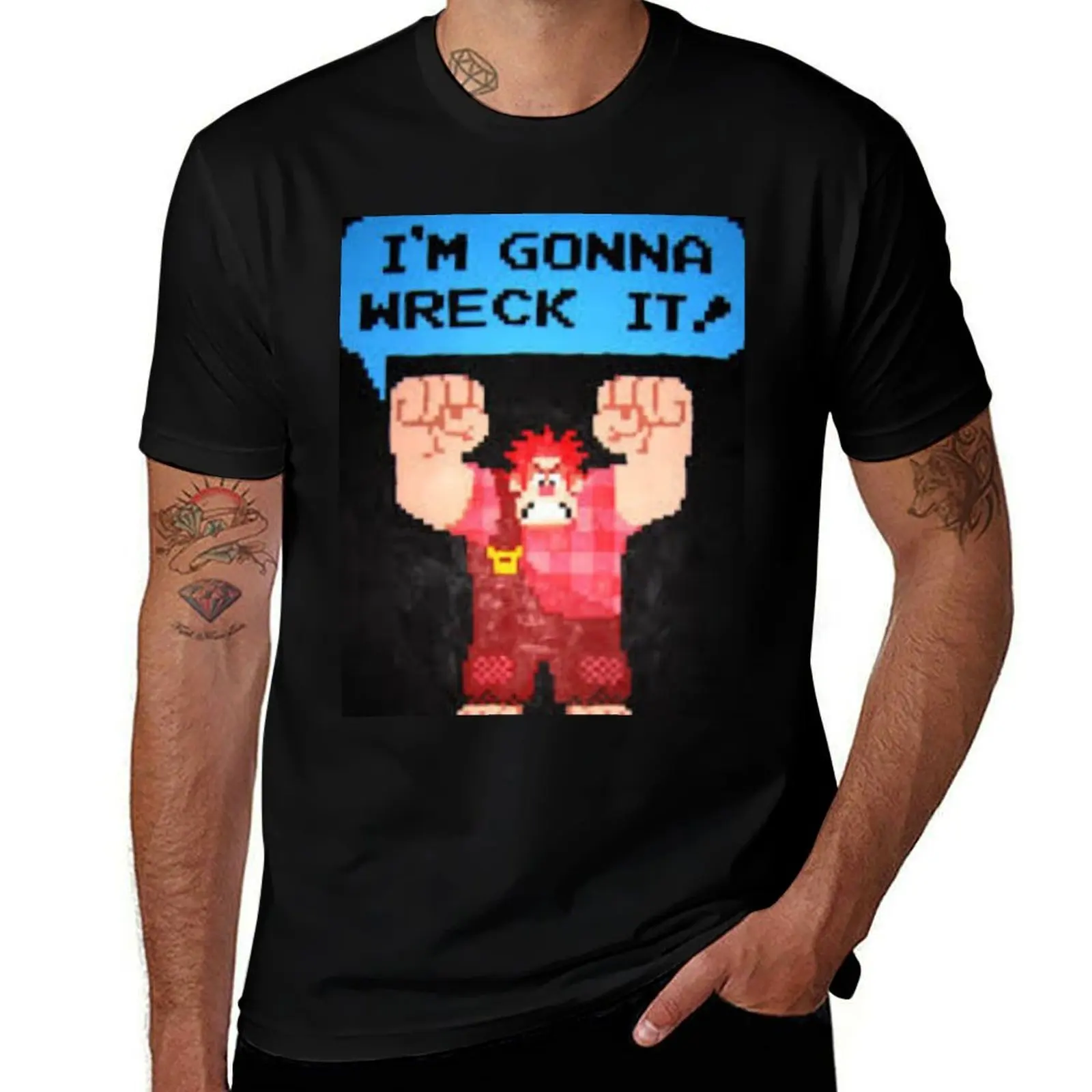 I'm gonna wreck it! Hoodie T-Shirt Large Size Loose Casual Tee