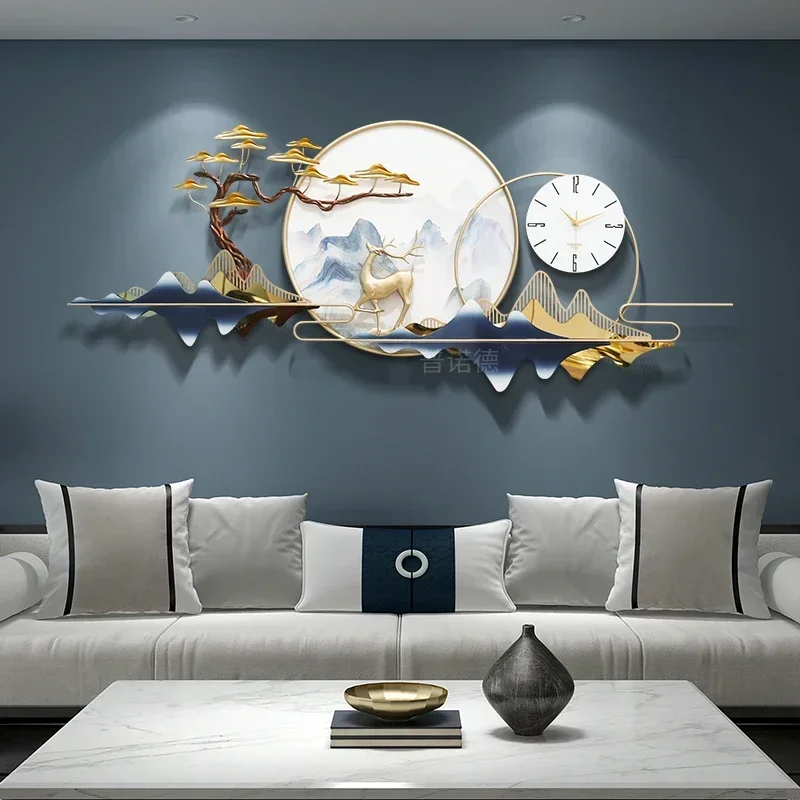 Bedroom Home Decor Wall Clock Free Shipping 3d Mechanism Nordic Wall Clock Stylish Ornaments Homereloj De Pared Home Decoration