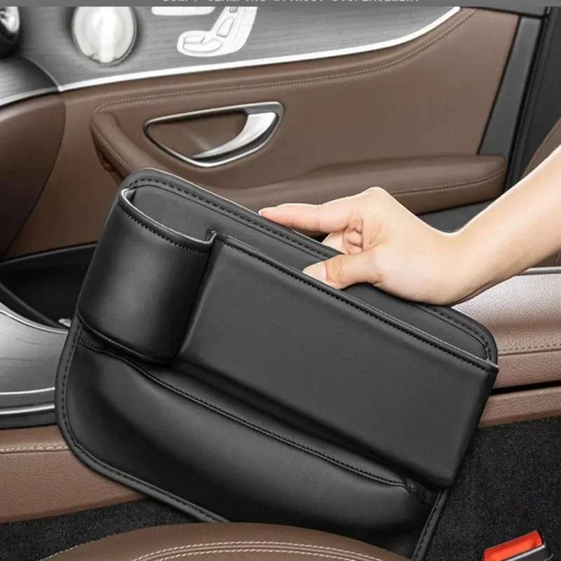 Car Seat Gap Filler Car Seat Gap Filler Side Seam Organizer Leak-proof Front Seat Gap Filler Storage Box Interior Accessories