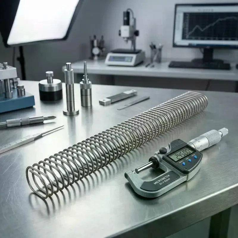 1.3*9*25*245MM Rectangular Springs Flat Spring Stainless Steel Fatigue Resistant Square Compression Spring Sofa Spring