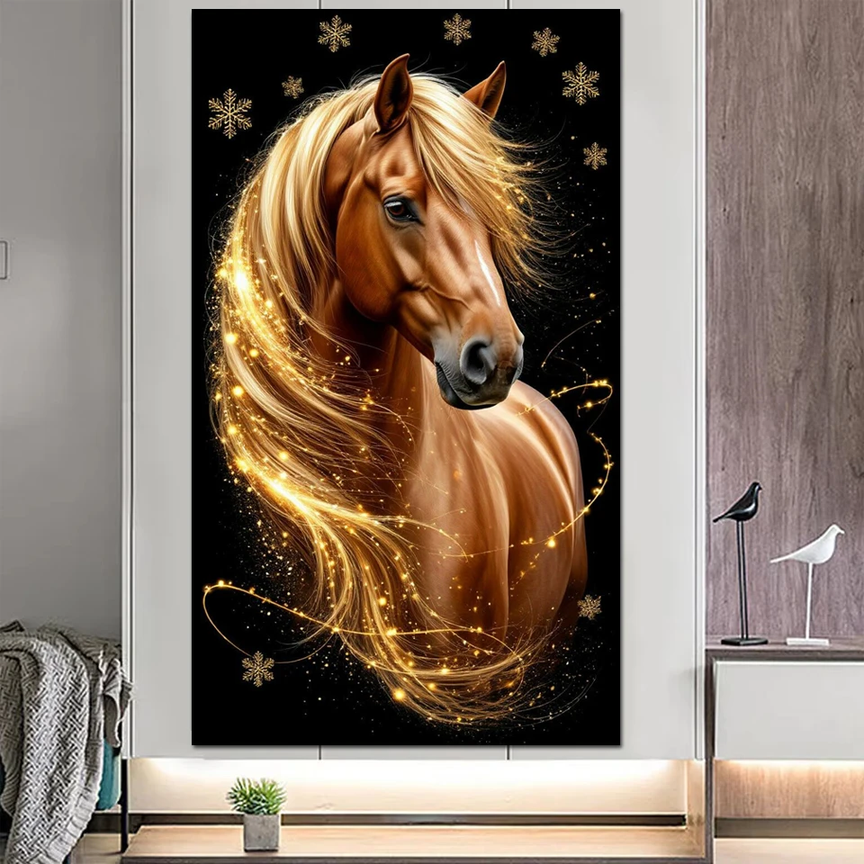 

Полная алмазная живопись, животное, лошадь, бабочка, новые поступления, Алмазная мозаика, вышивка, настенный декор, набор для рукоделия, 2026, украшение для дома