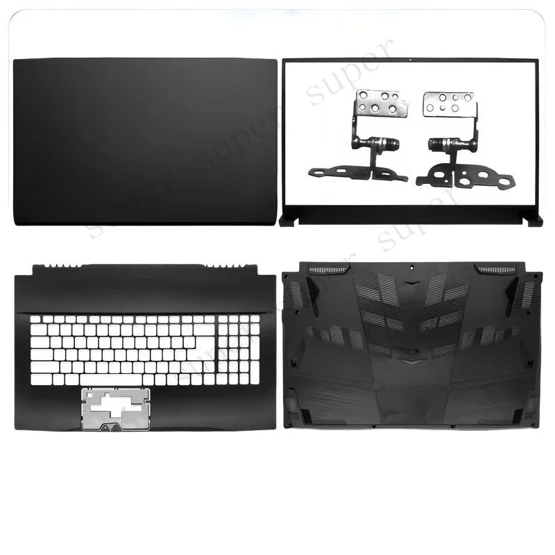 New For MSI GF75 8SC/GF75 9SC/GF75 9RCX MS-17F1 17F2 17F3 17F4 17F5 LCD Back/LCD Bezel/Palmrest/Bottom Base/Hinge