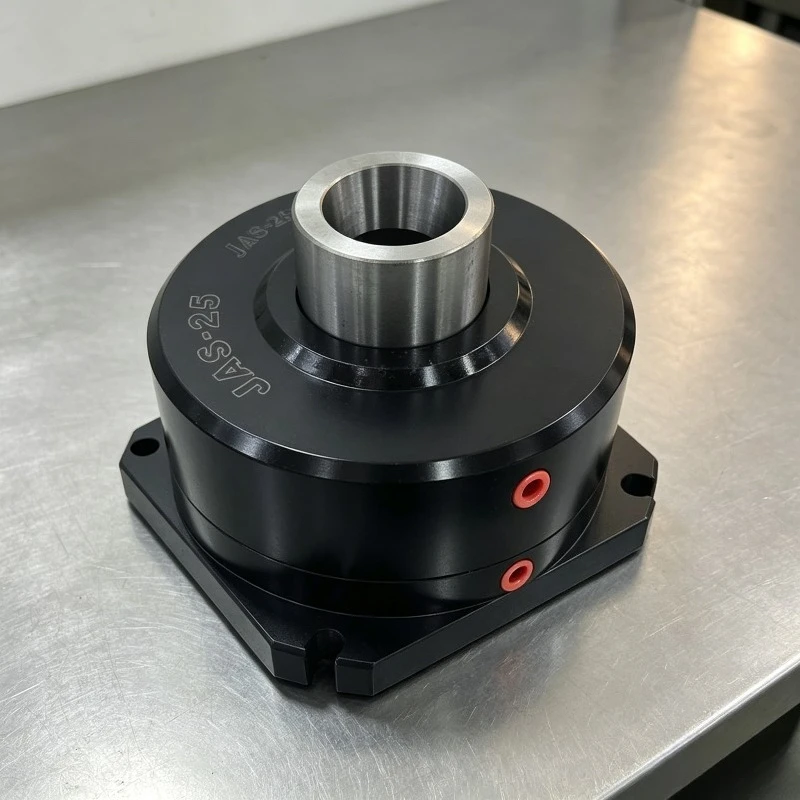High Precision JAS-15/25/40 Vertical Pneumatic Chuck Seat Hydraulic Chuck for Instrument Lathe
