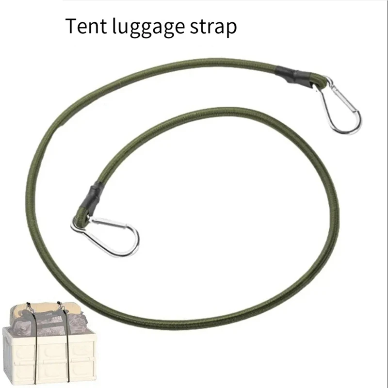 Outdoor Heavy Duty Bungee Cord Elastische Spanngurt Set Seil Bündel Kappe Seil Für Kajakfahren Radfahren