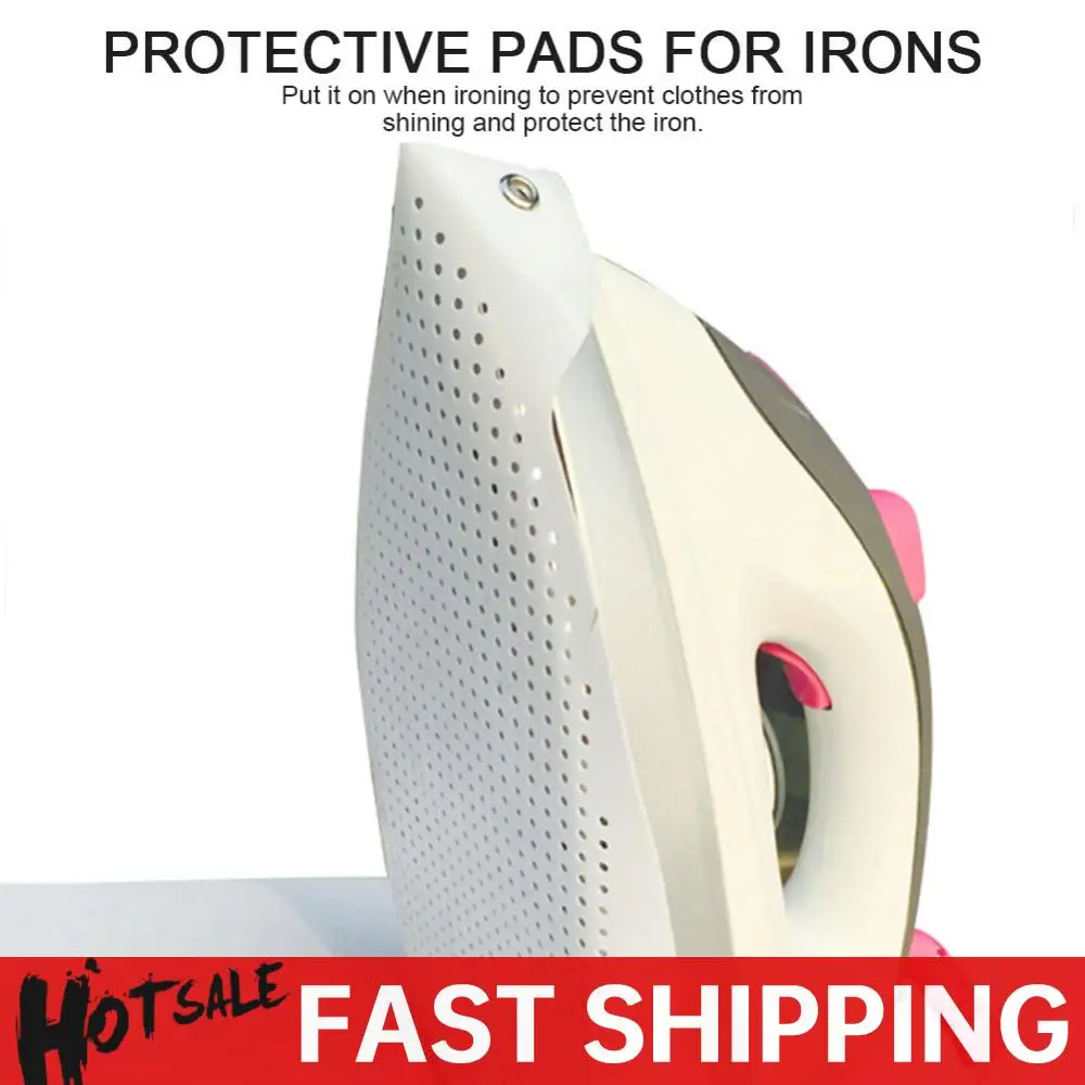 Ironing Accessories Iron Shoe Cover Prevents Scorching/Sticking Shine Ironing Aid Board Anti-Scorching Base for Long-Lasting Use