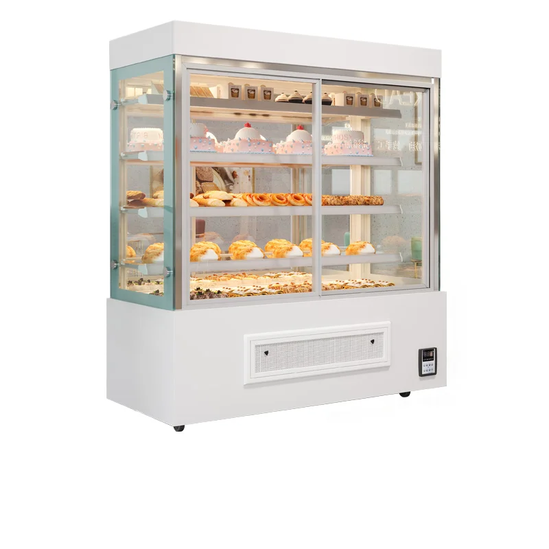 

2024 New Multi-layer Cake Display Cabinet Large Capacity Refrigerated Showcase Freezer Air-cooled Fresh-keeping Cabinet