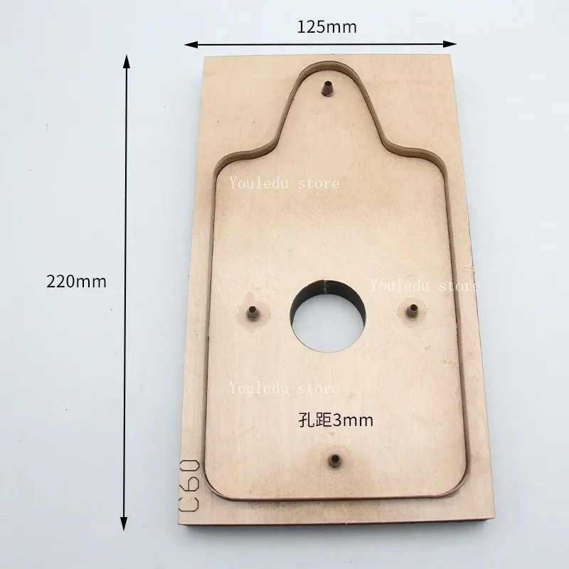 Apply To Handmade DIY Card Bag Knife Mold, No Cutting Leather Cutting Mold Small Objects, Leather Tool Set Version
