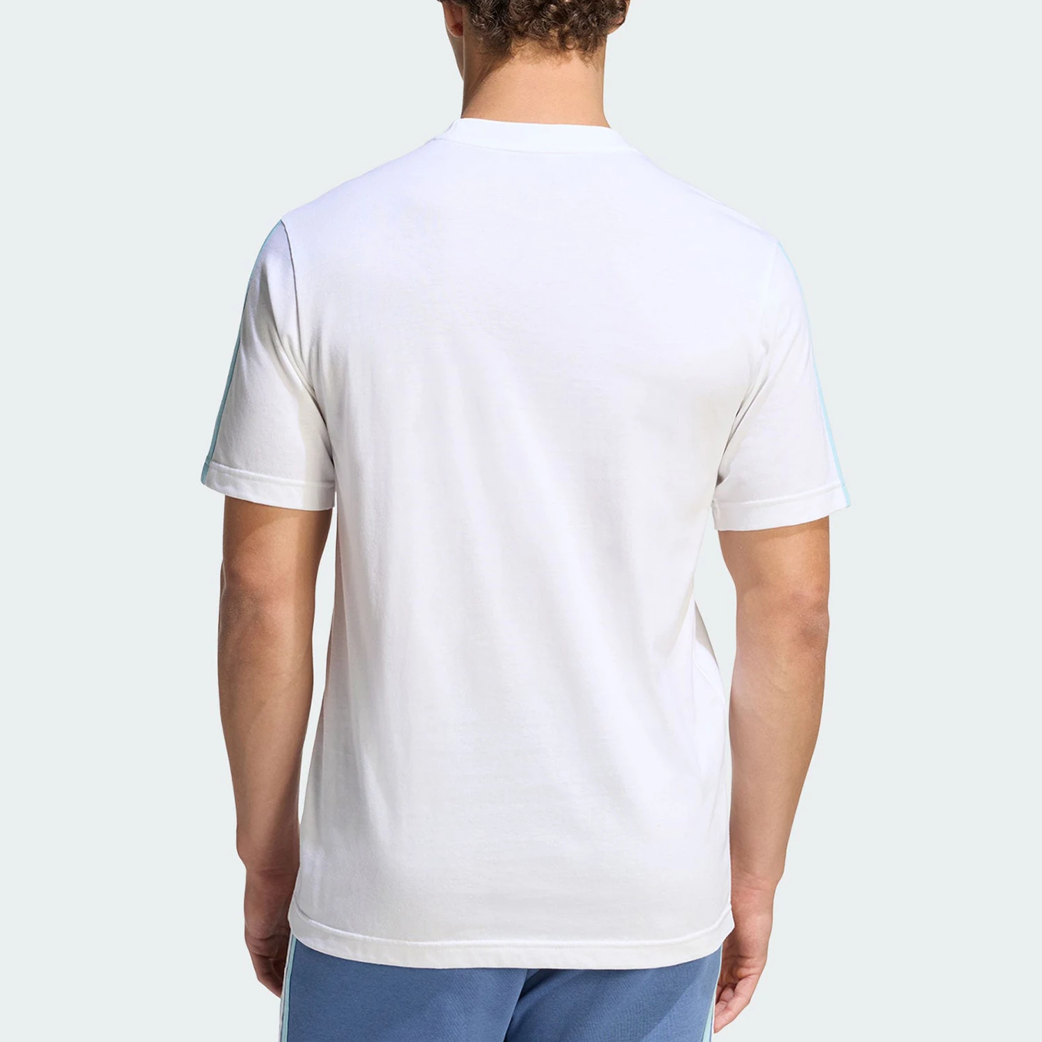 Adidas genuine men's football soft and comfortable short sleeved jersey KF0327