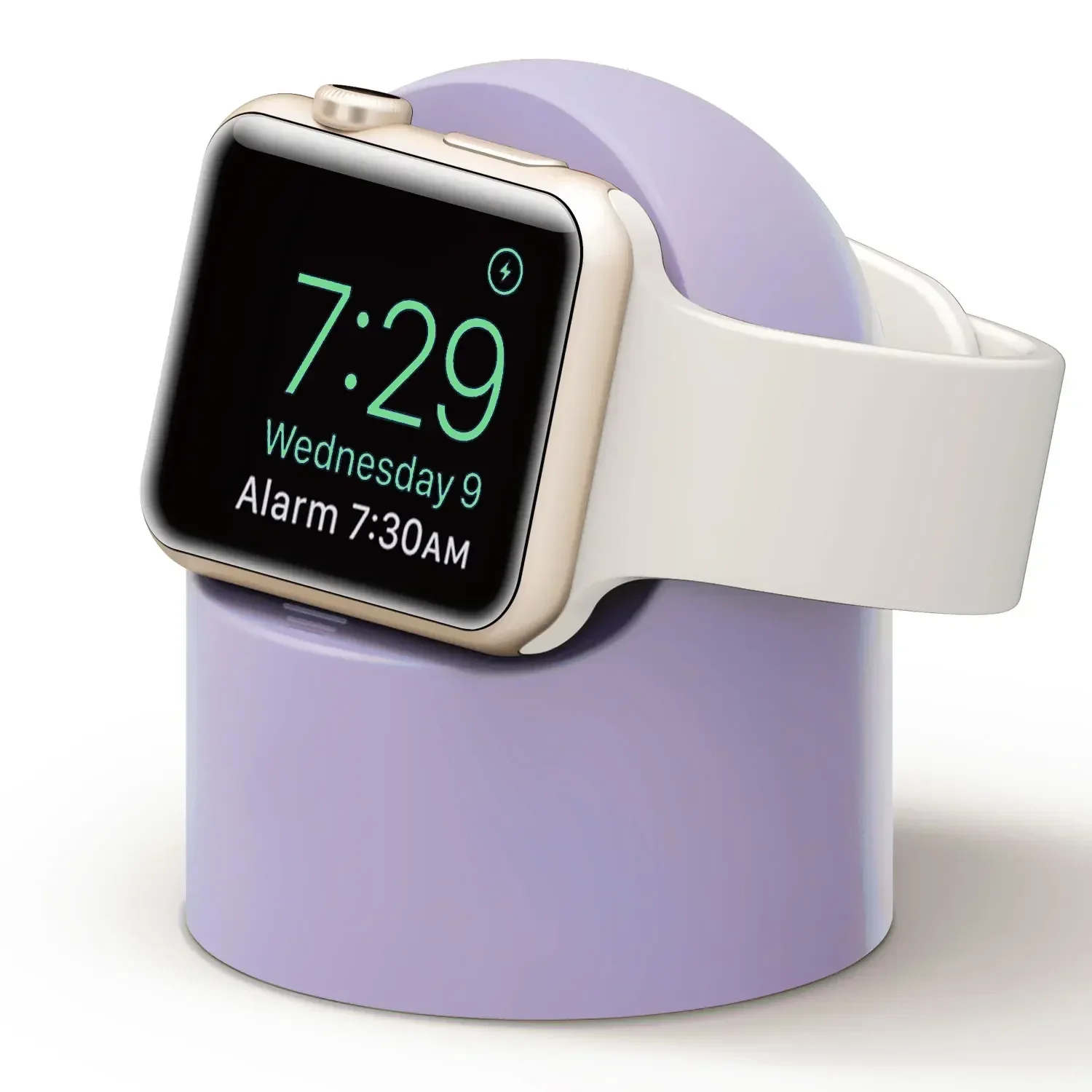 Für Apple Watch Serie 11 10 9 8 7 6 5 SE Ultra 3 2 1 Ladegerät Dock Station Silikon Halterung Iwatch Kabel Halter Ladegerät Stehen
