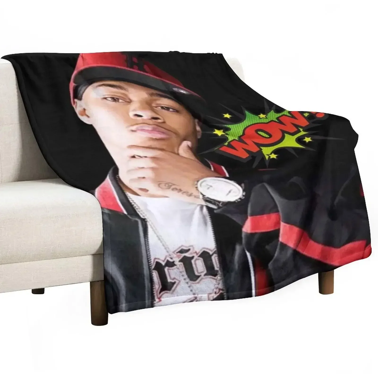 BoW WoW - LiL Bow WoW Throw Blanket Blankets For Sofas Plush Blankets