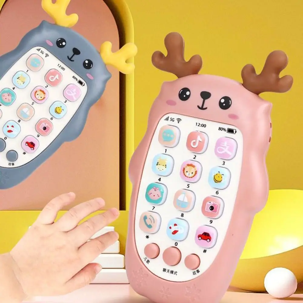 

Funny Multifunctional Baby Phone Toys with Teether Lightweight Simulation Phone Toy Sleeping Toys Infant