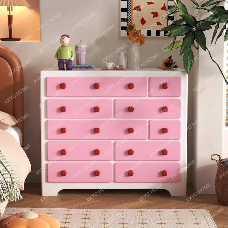 Dopamine chest bedside cabinet living room ten chest cabinet simple modern bedroom wall storage cabinet