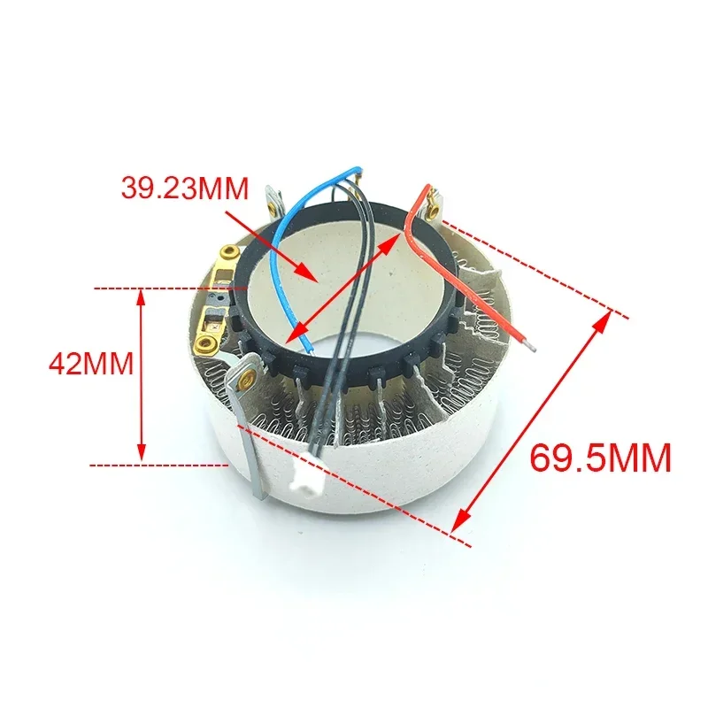 AC220V Three-phase Brushless DC High Speed BLDC Motor 3 Stage Driver 100,000 RPM Electric Engine for Dyson Hair Drier Air Duct