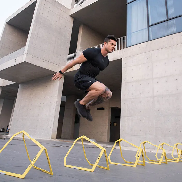 Customized Logo Football Sport Speed Training Oem Magnetic Suction Agility Ladder Set